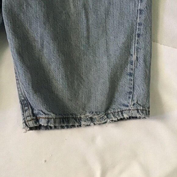 Levis 505 Regular Fit Denim Cutoff Shorts W32 L Regular Fit Summer - Picture 11 of 12